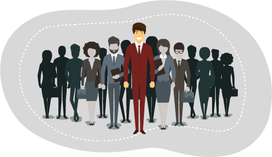 Preparation that stands out illustration